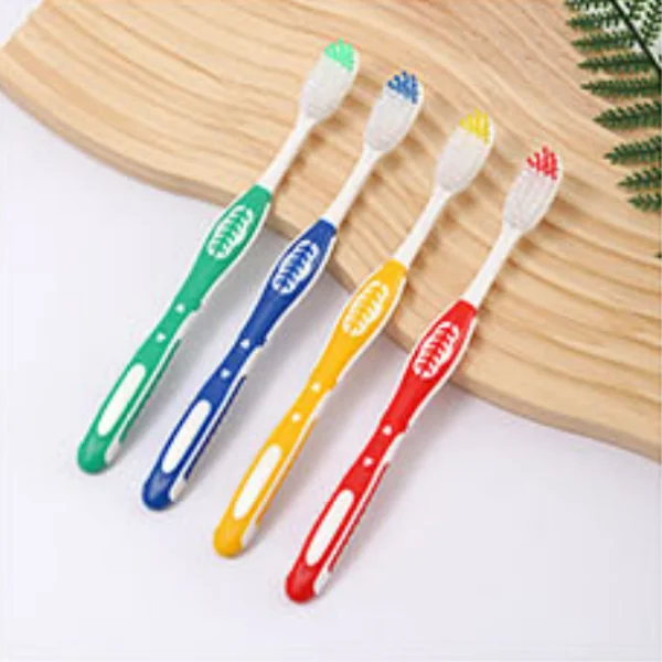 Sport-Grip Ergonomic Dual-Tone Bristle Toothbrush